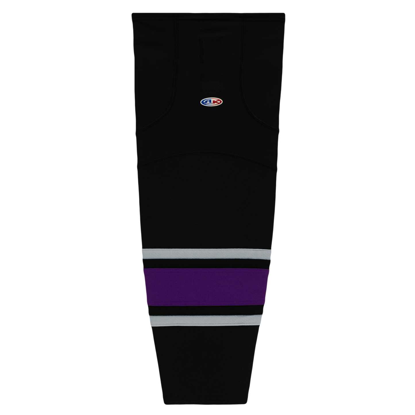Athletic Knit (AK) HS2100-951 1998 Los Angeles Kings Black Mesh Ice Hockey Socks - PSH Sports