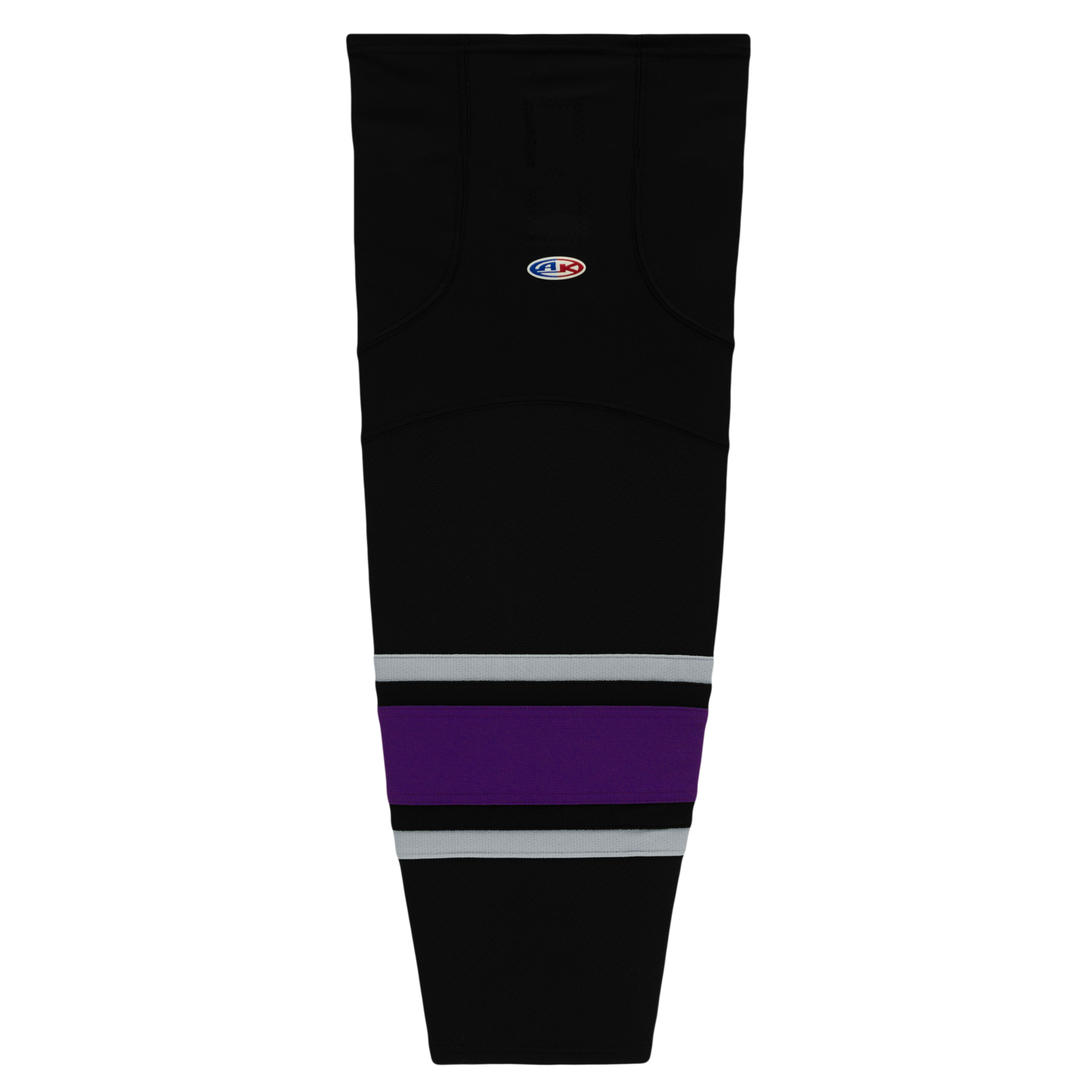 Athletic Knit (AK) HS2100-951 1998 Los Angeles Kings Black Mesh Ice Hockey Socks - PSH Sports
