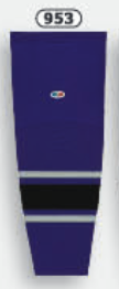 Athletic Knit (AK) HS2100-953 New Los Angeles Kings Third Purple Mesh Ice Hockey Socks - PSH Sports