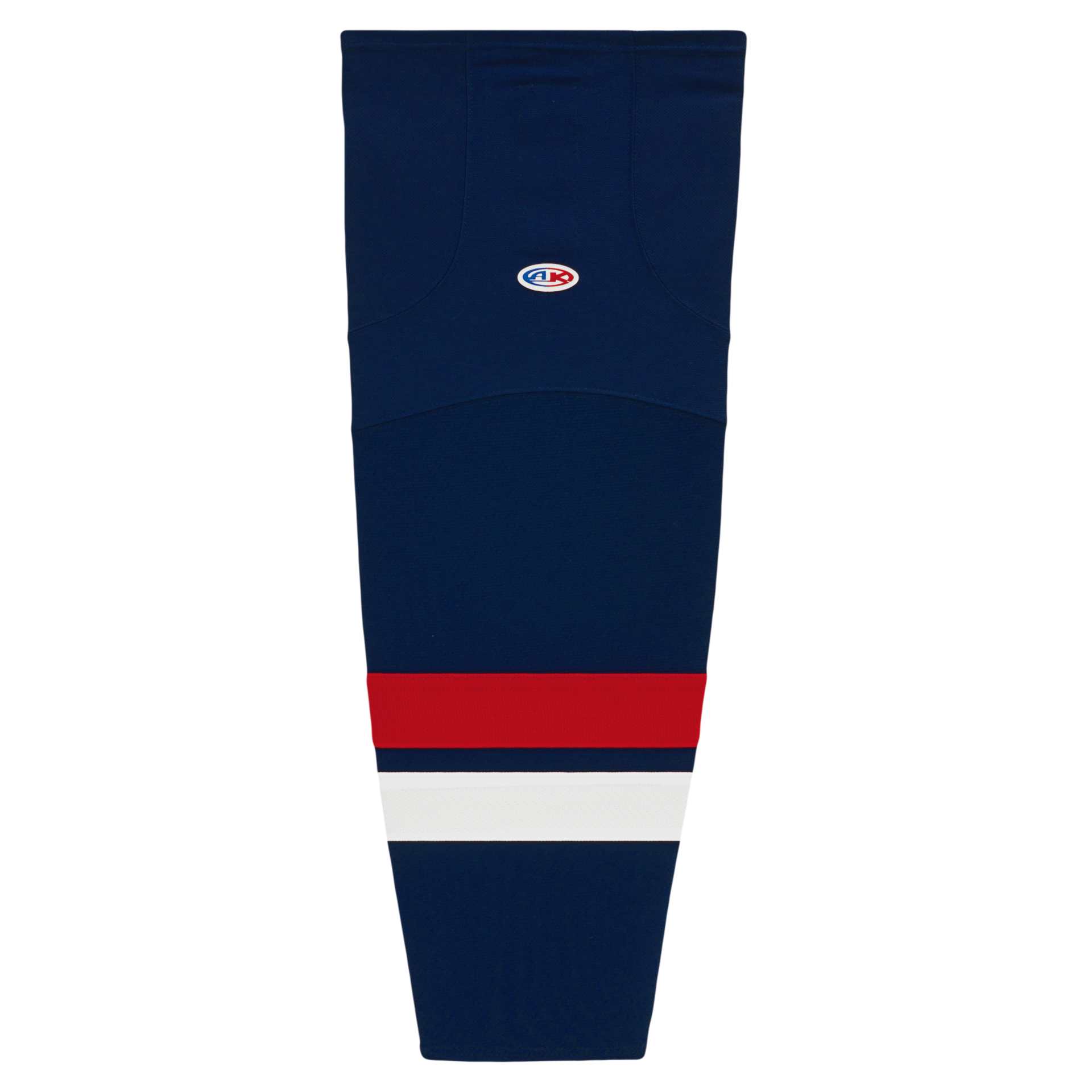 Athletic Knit (AK) HS2100-980 2005 Team USA Navy Mesh Ice Hockey Socks - PSH Sports