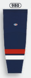 Athletic Knit (AK) HS2100-980 2005 Team USA Navy Mesh Ice Hockey Socks - PSH Sports