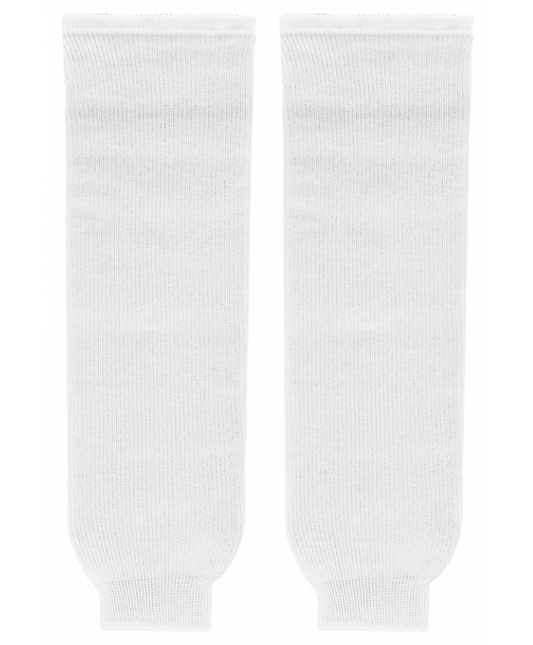 Athletic Knit (AK) HS630-000 White Knit Ice Hockey Socks - PSH Sports