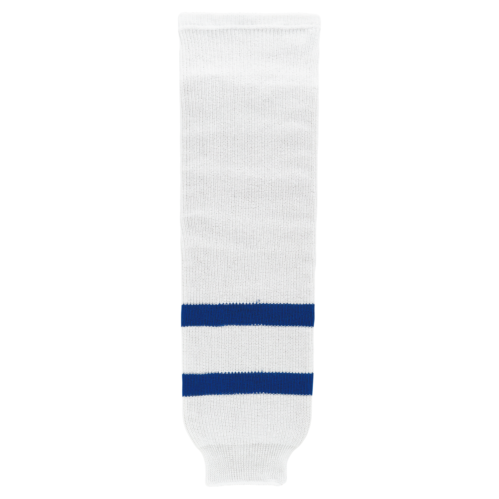 Athletic Knit (AK) HS630-205 Old Toronto Maple Leafs White Knit Ice Hockey Socks - PSH Sports