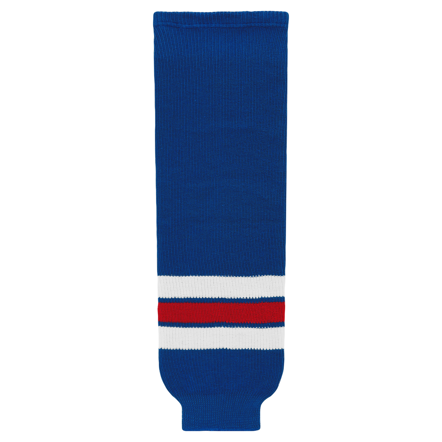 Athletic Knit (AK) HS630-312 Kitchener Rangers Royal Blue Knit Ice Hockey Socks - PSH Sports
