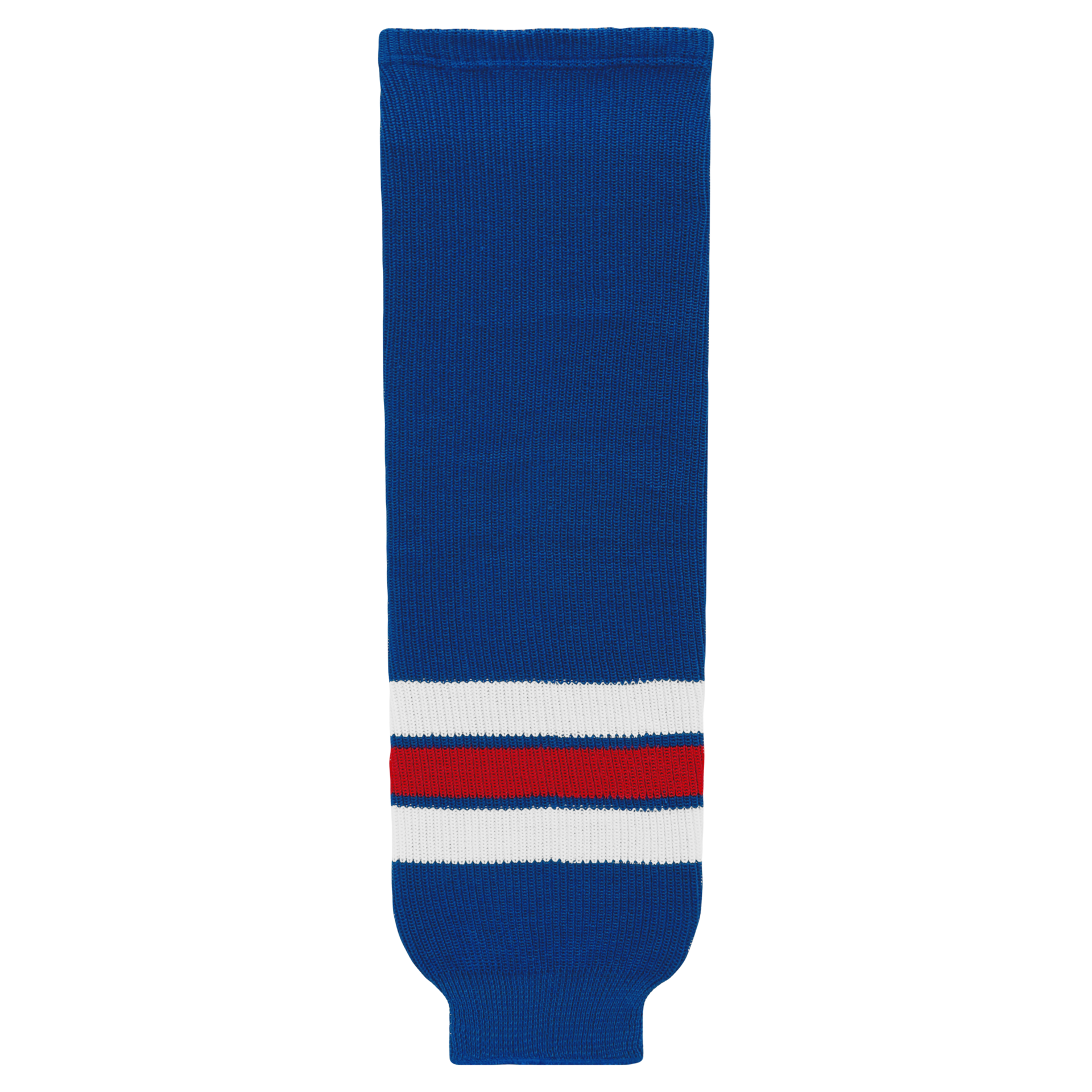 Athletic Knit (AK) HS630-312 Kitchener Rangers Royal Blue Knit Ice Hockey Socks - PSH Sports