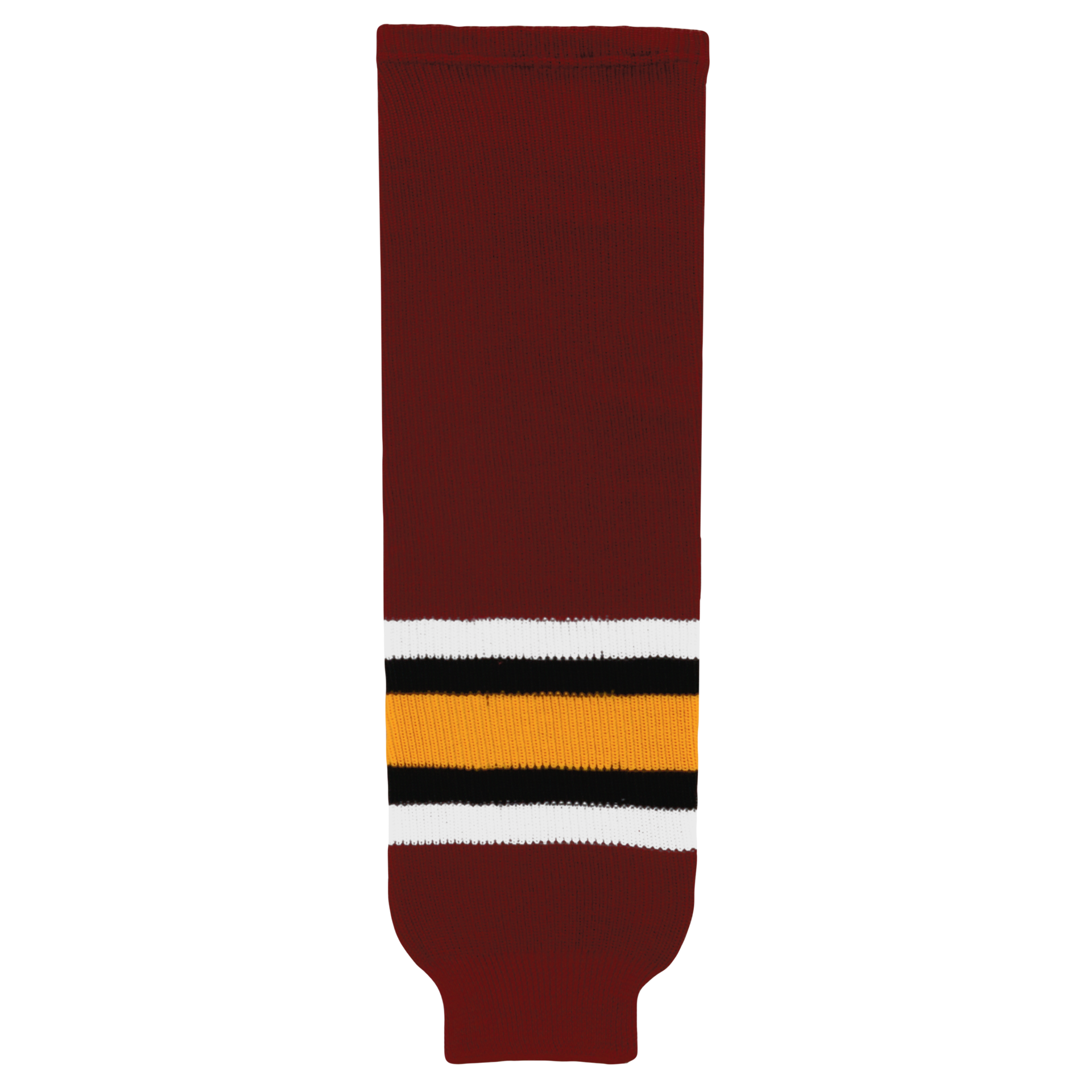 Modelline New Chicago Wolves Cardinal Red Knit Ice Hockey Socks - PSH Sports