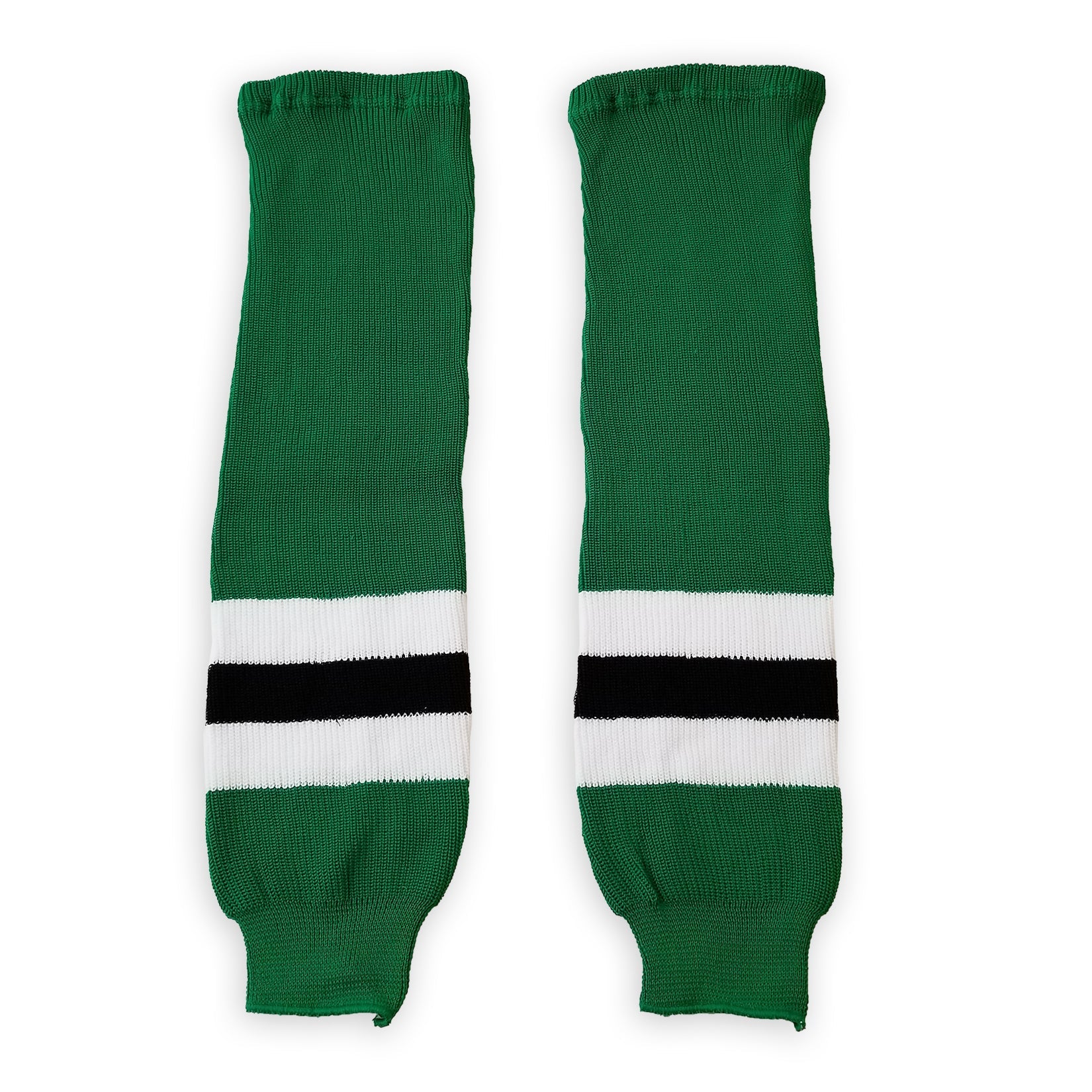 Athletic Knit (AK) HS630-376 2013 Dallas Stars Kelly Green Knit Ice Hockey Socks - PSH Sports