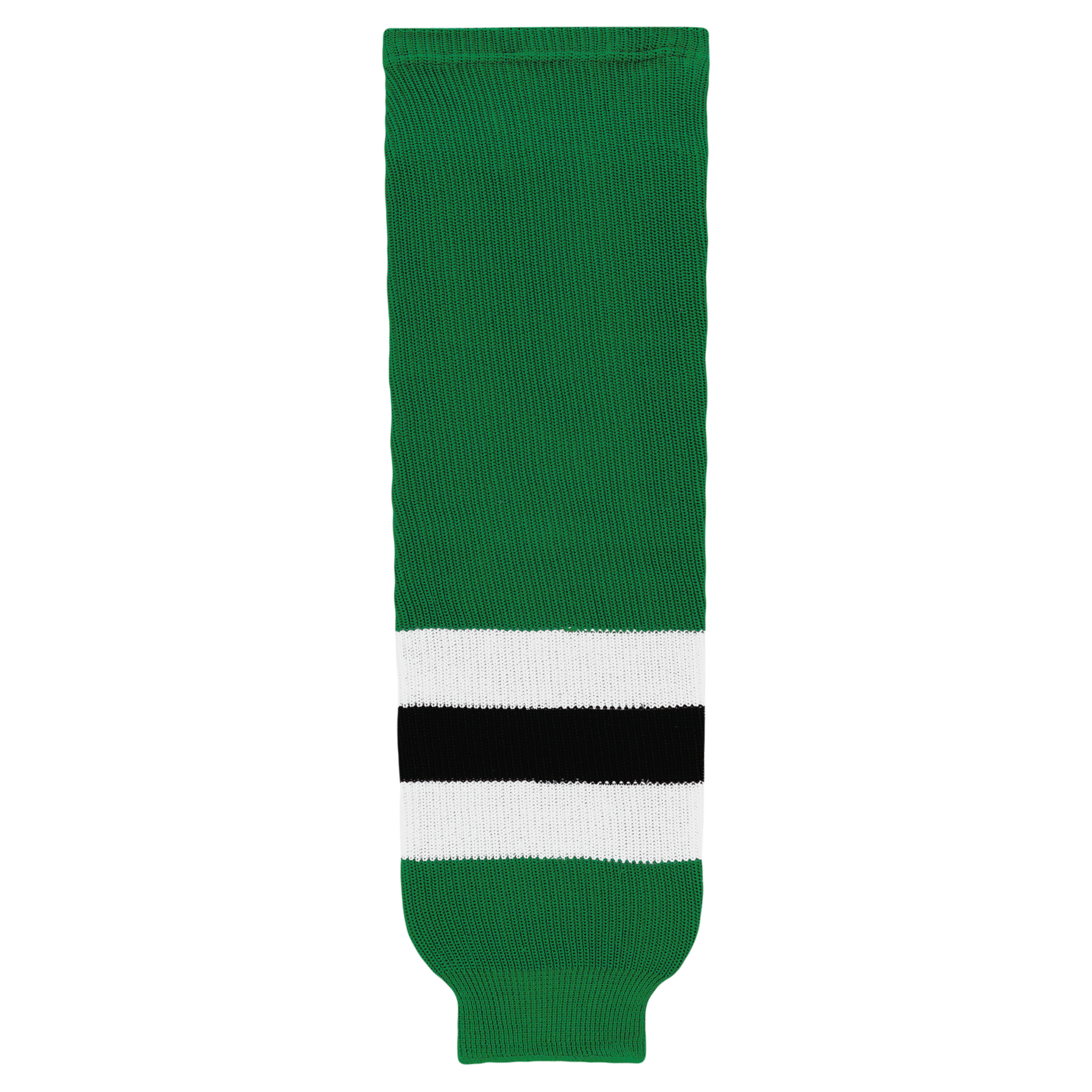 Athletic Knit (AK) HS630-376 2013 Dallas Stars Kelly Green Knit Ice Hockey Socks - PSH Sports