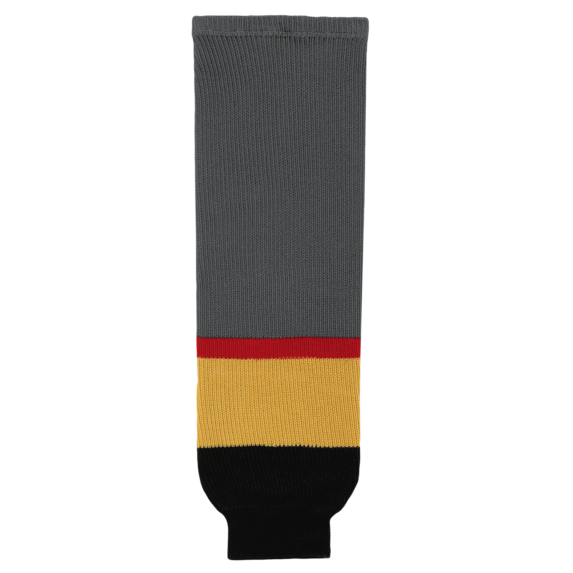 Athletic Knit (AK) HS630-394 2017 Las Vegas Golden Knights Charcoal Knit Ice Hockey Socks - PSH Sports