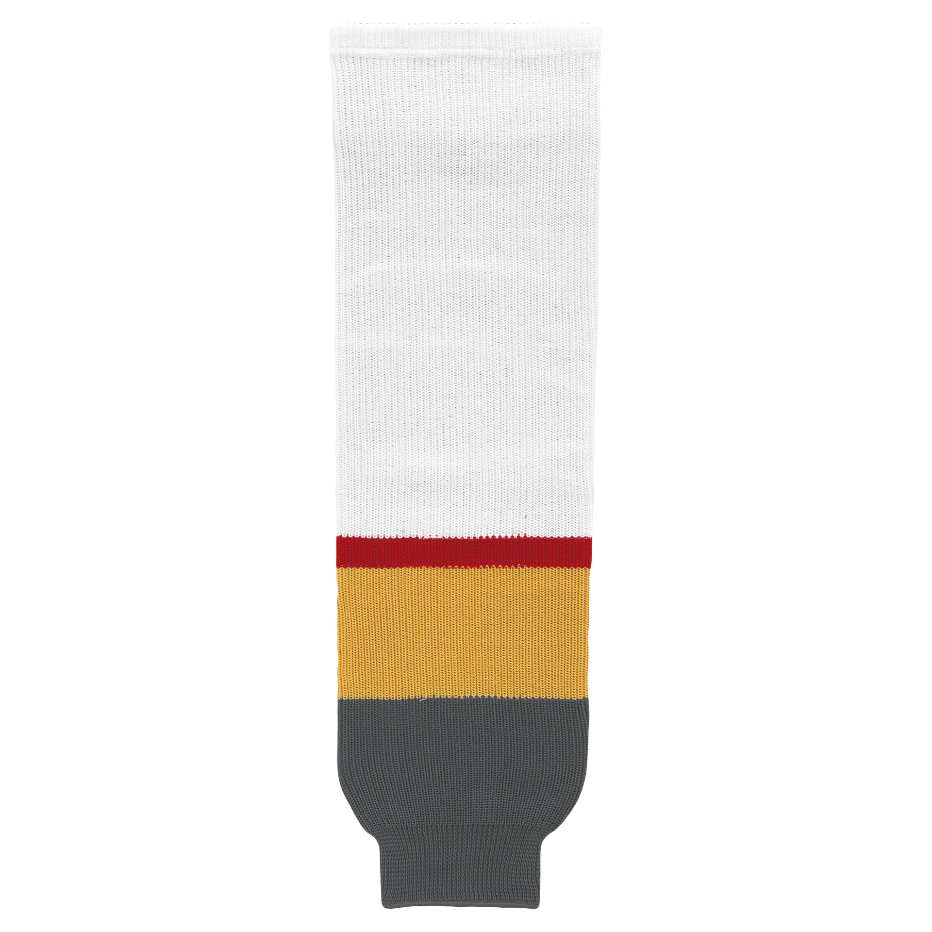 Athletic Knit (AK) HS630-395 2017 Las Vegas Golden Knights White Knit Ice Hockey Socks - PSH Sports