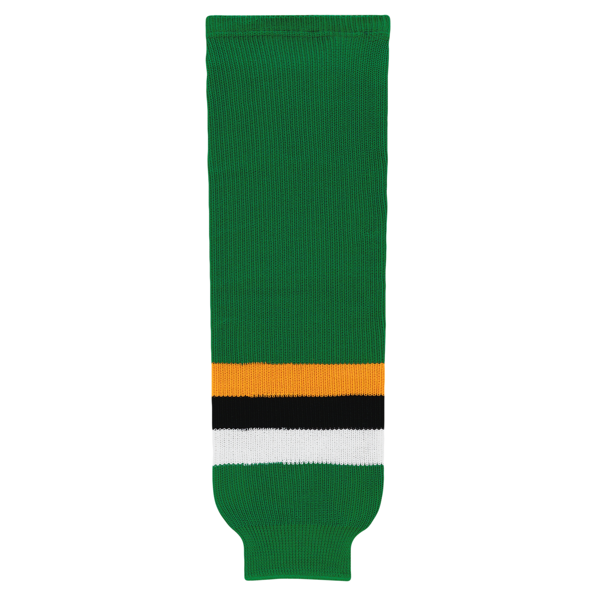 Athletic Knit (AK) HS630-406 Minnesota North Stars Kelly Green with Black Stripe Knit Ice Hockey Socks - PSH Sports