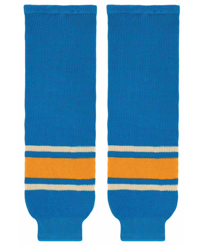 Athletic Knit (AK) HS630-442 2016 St. Louis Blues Winter Classic Blue Knit Ice Hockey Socks - PSH Sports