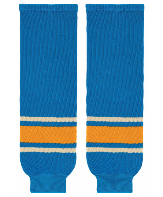 Athletic Knit (AK) HS630-442 2016 St. Louis Blues Winter Classic Blue Knit Ice Hockey Socks - PSH Sports
