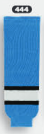 Athletic Knit (AK) HS630-444 Pro Blue/Black/White Knit Ice Hockey Socks - PSH Sports
