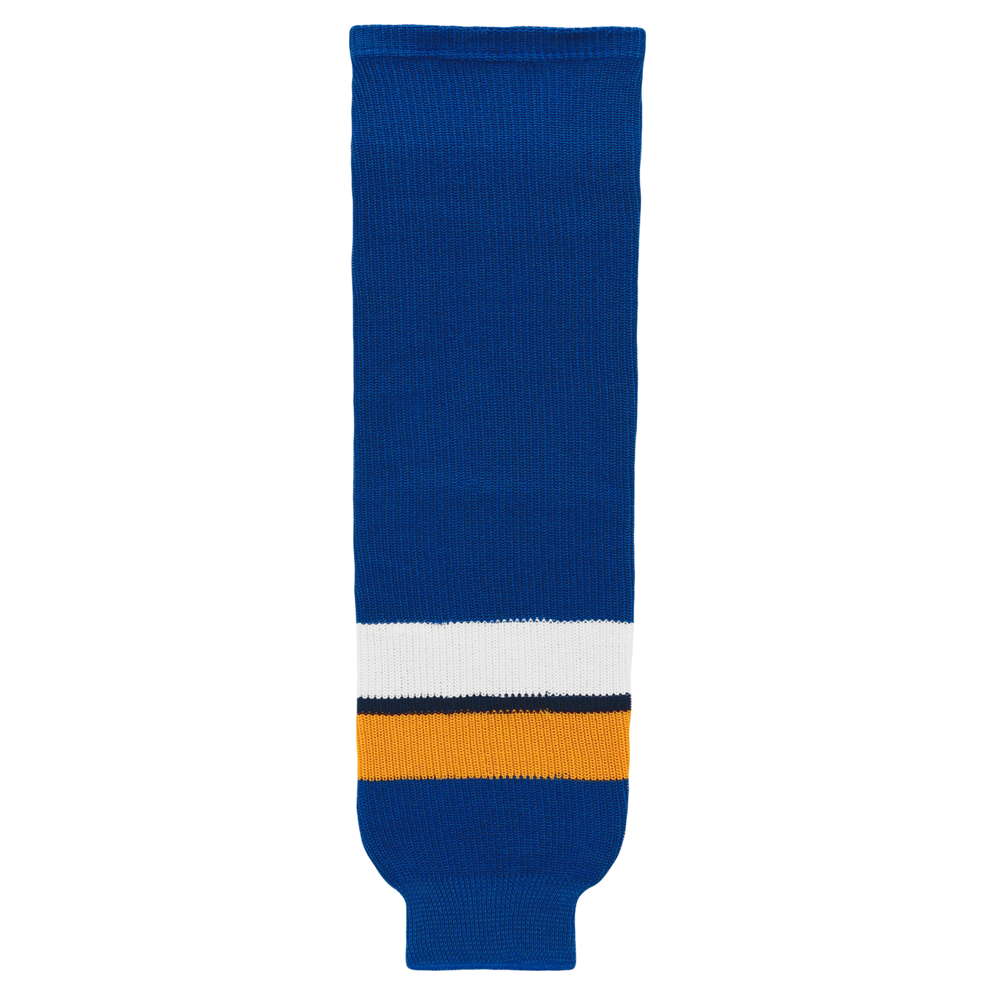 Athletic Knit (AK) HS630-448 2014 St. Louis Blues Royal Blue Knit Ice Hockey Socks - PSH Sports