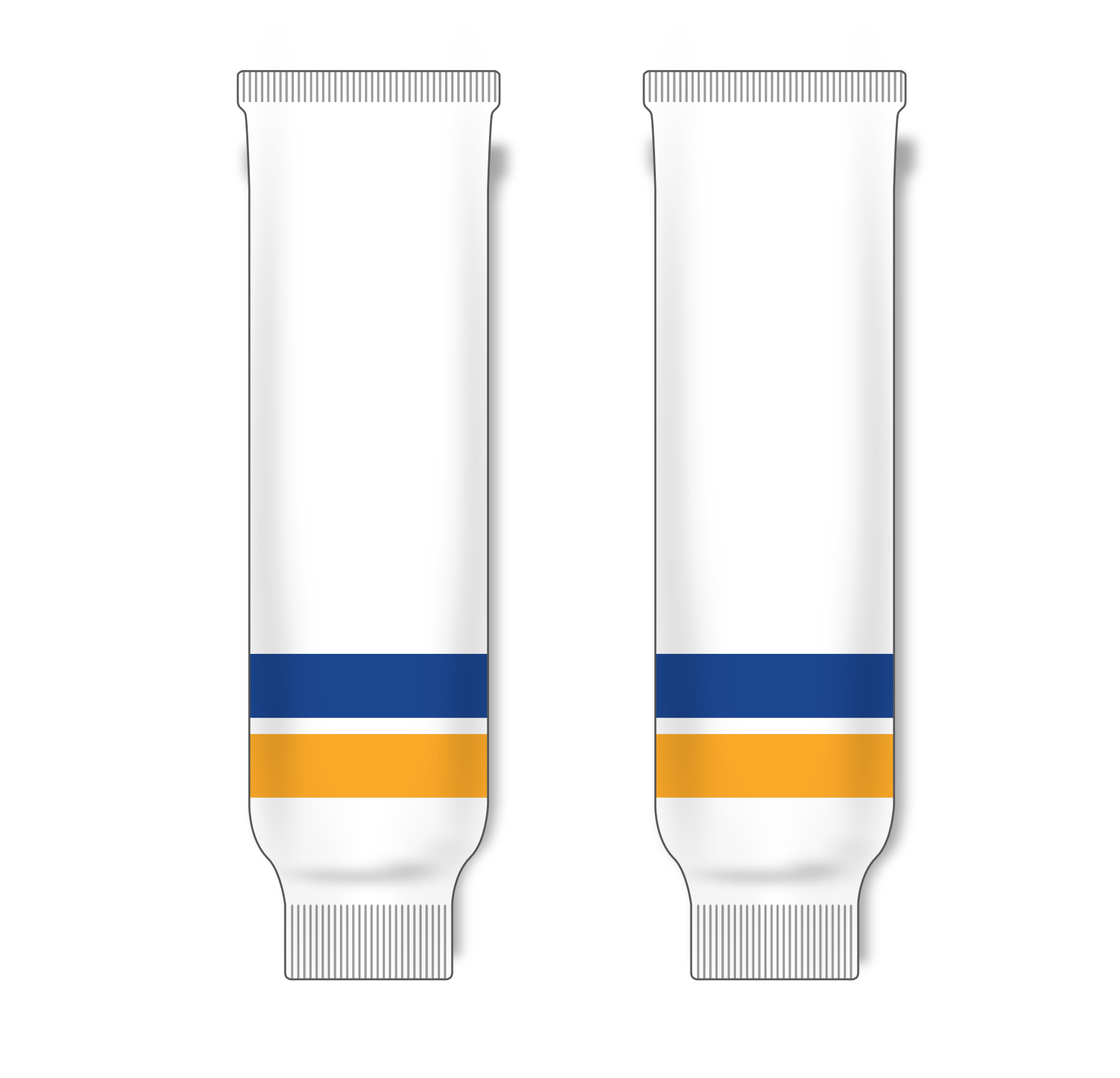 Athletic Knit (AK) HS630 2014 St. Louis Blues White Ice Hockey Socks - PSH Sports