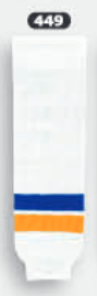 Athletic Knit (AK) HS630-449 2014 St. Louis Blues White Knit Ice Hockey Socks - PSH Sports