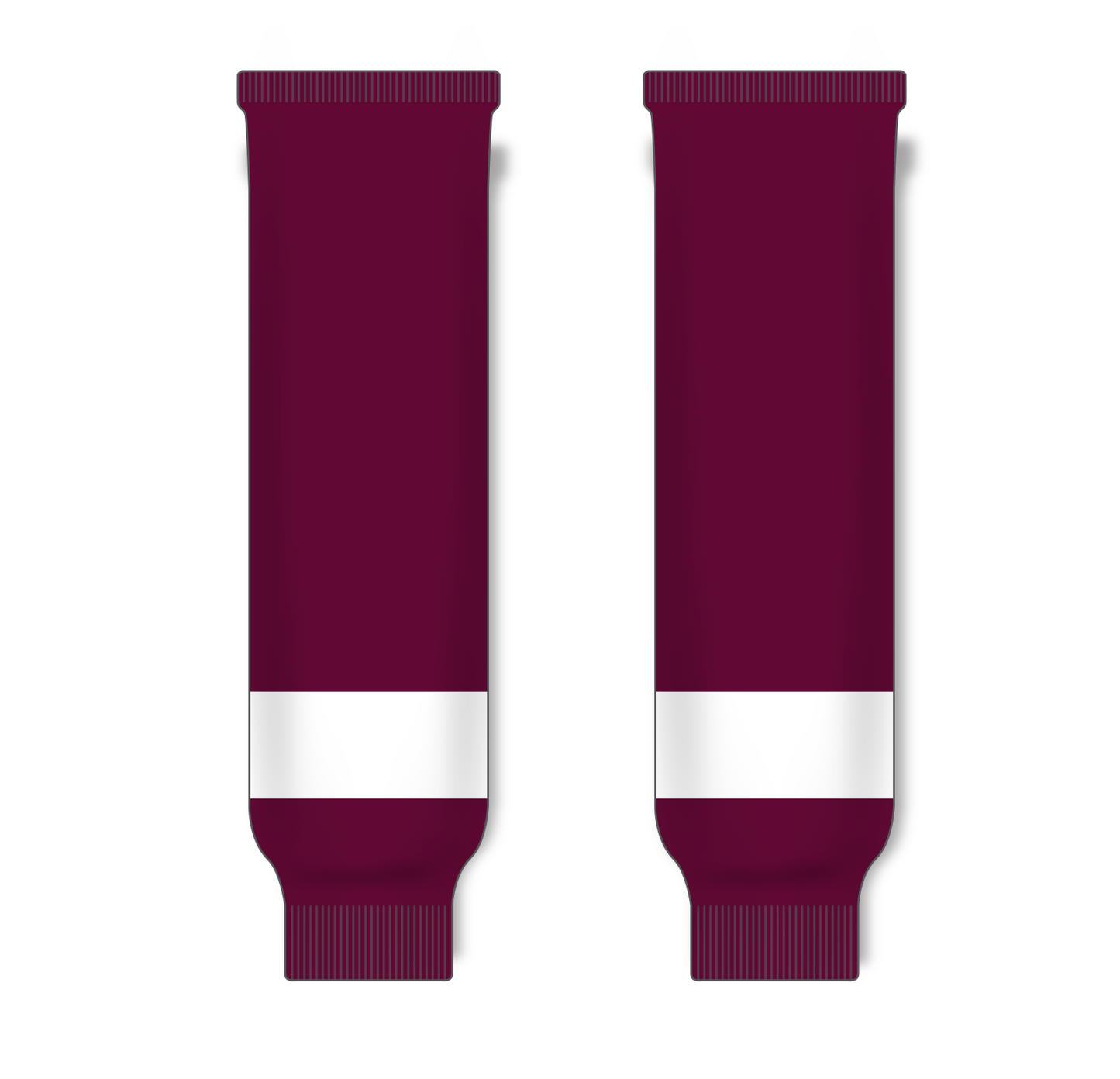 Athletic Knit (AK) HS630 Peterborough Petes Maroon Ice Hockey Socks - PSH Sports