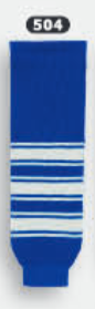 Athletic Knit (AK) HS630-504 New Toronto Maple Leafs Royal Blue Knit Ice Hockey Socks - PSH Sports