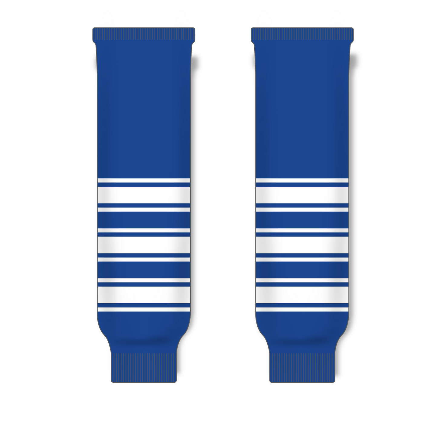 Athletic Knit (AK) HS630 New Toronto Maple Leafs Royal Blue Ice Hockey Socks - PSH Sports