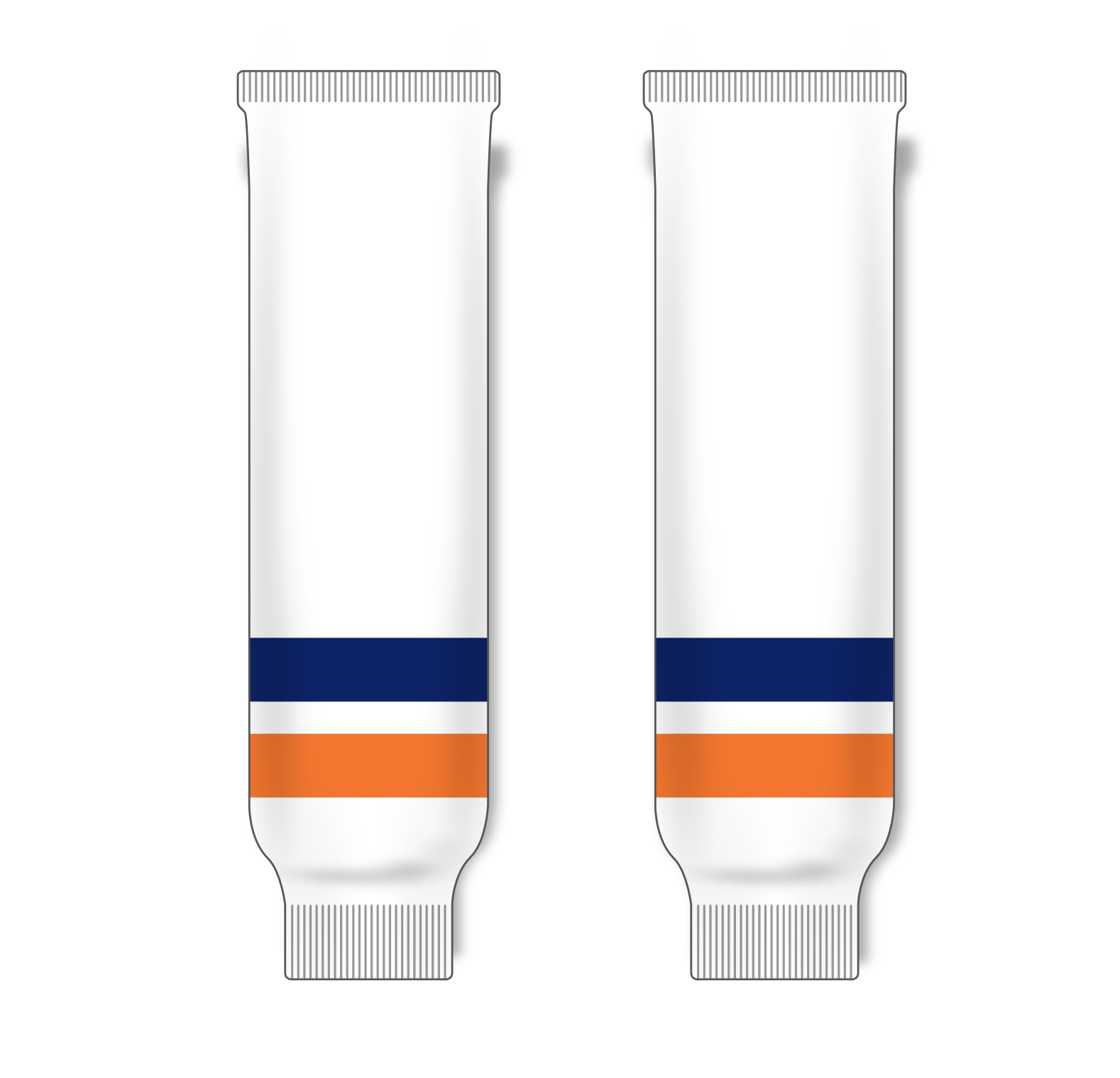 Athletic Knit (AK) HS630 New York Islanders White Ice Hockey Socks - PSH Sports