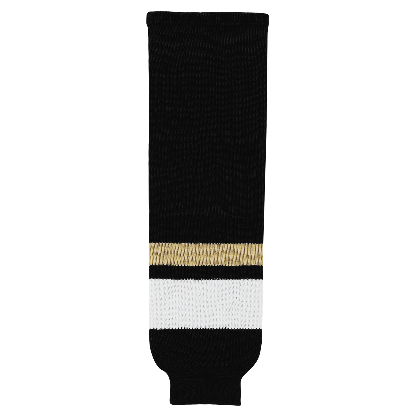 Athletic Knit (AK) HS630-514 New Pittsburgh Penguins Third Black Knit Ice Hockey Socks - PSH Sports