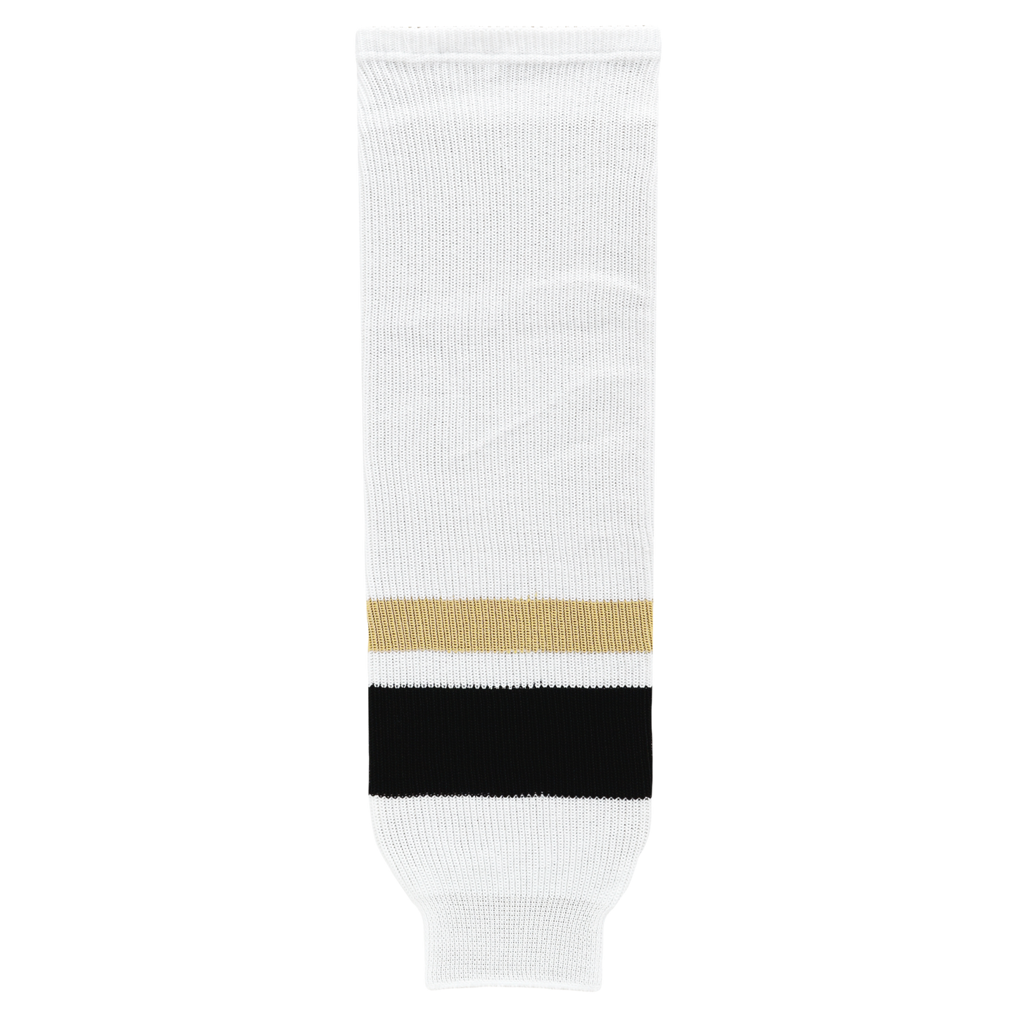 Athletic Knit (AK) HS630-515 New Pittsburgh Penguins Third White Knit Ice Hockey Socks - PSH Sports