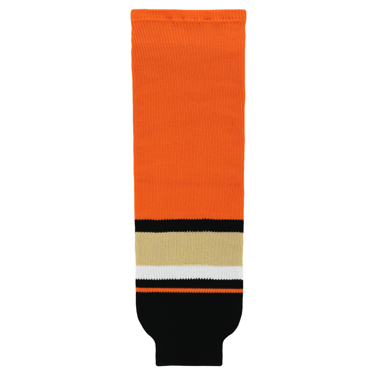 Athletic Knit (AK) HS630-538 2014 Anaheim Ducks Black Knit Ice Hockey Socks - PSH Sports