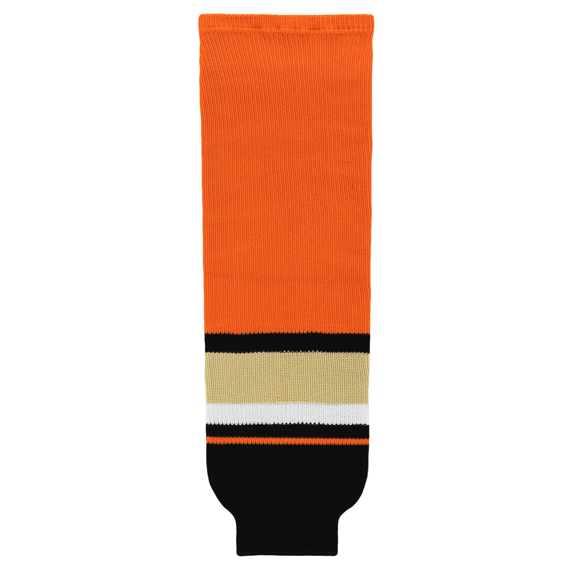 Athletic Knit (AK) HS630-538 2014 Anaheim Ducks Black Knit Ice Hockey Socks - PSH Sports