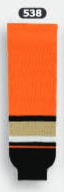 Athletic Knit (AK) HS630-538 2014 Anaheim Ducks Black Knit Ice Hockey Socks - PSH Sports