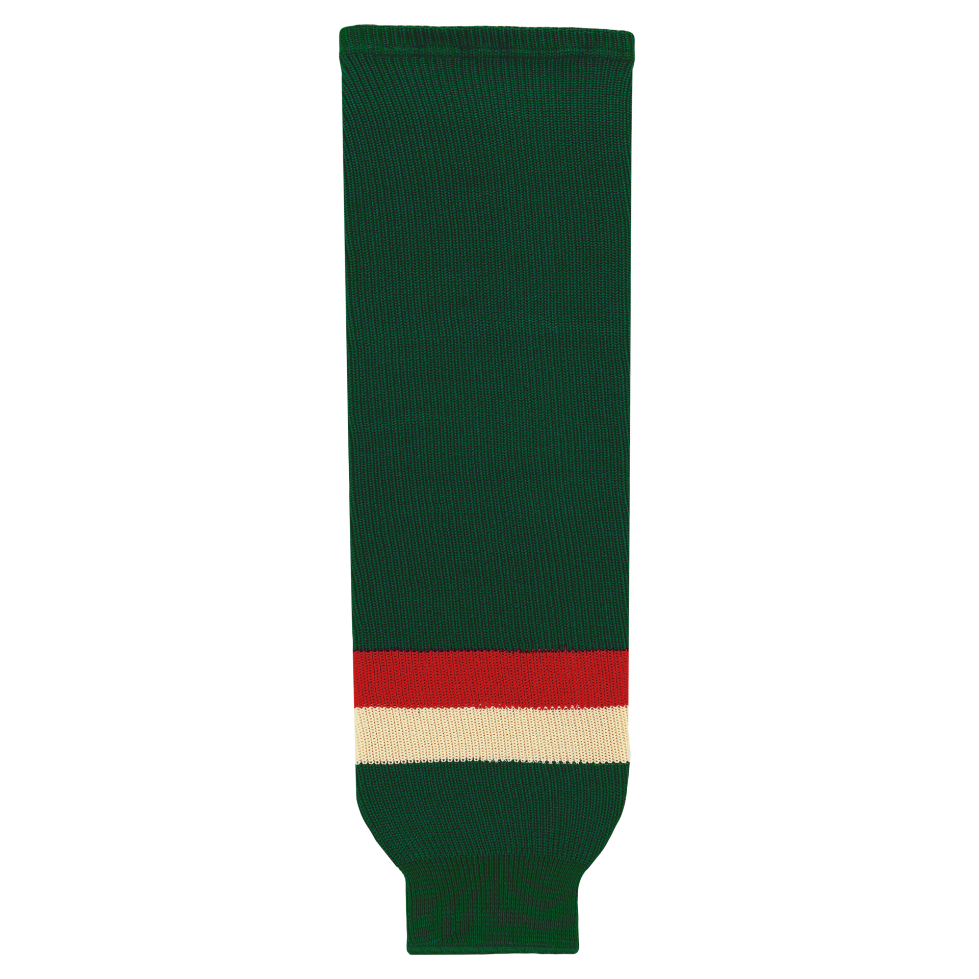 Athletic Knit (AK) HS630-588 2016 Minnesota Wild Stadium Series Dark Green Knit Ice Hockey Socks - PSH Sports