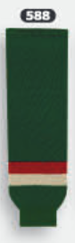 Athletic Knit (AK) HS630-588 2016 Minnesota Wild Stadium Series Dark Green Knit Ice Hockey Socks - PSH Sports