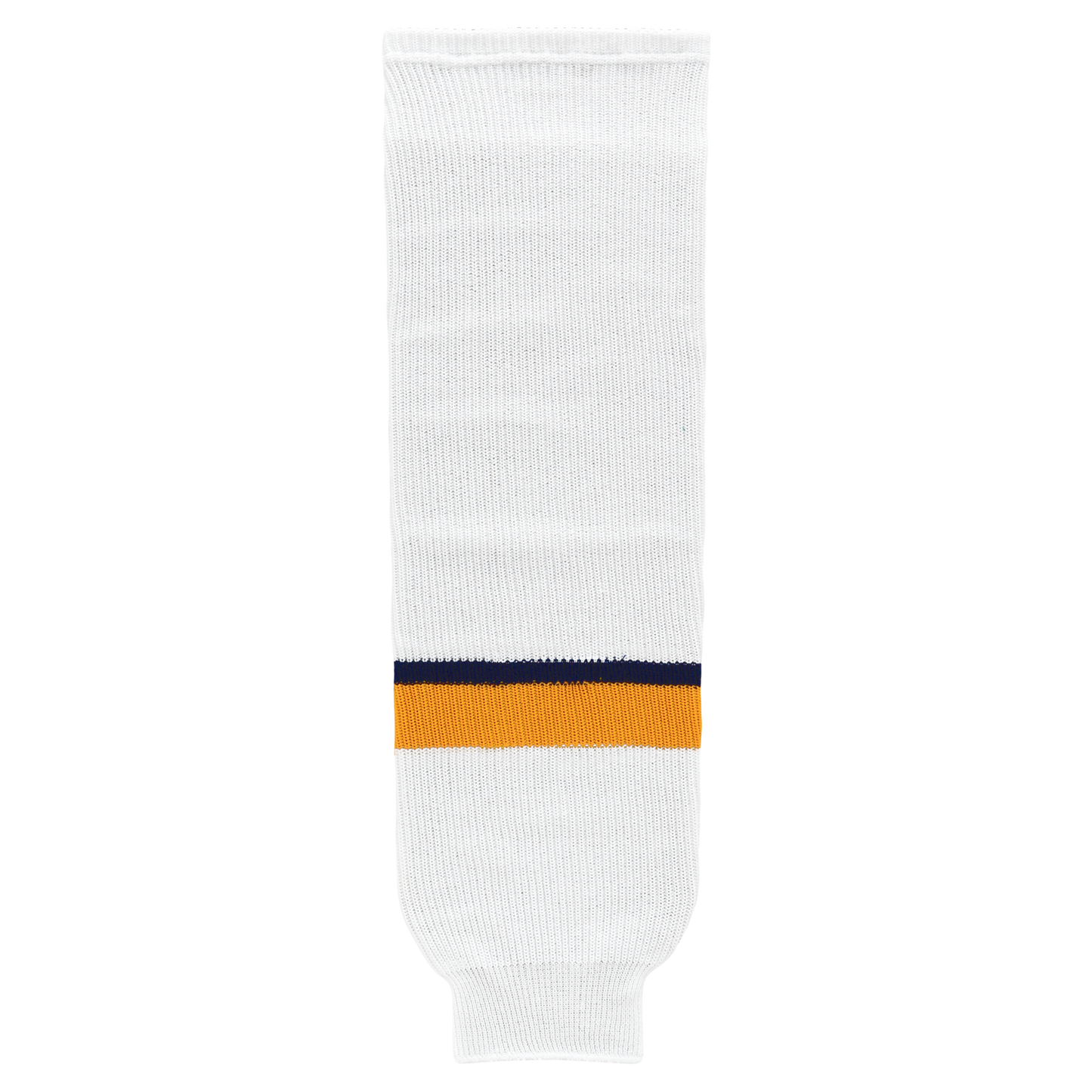 Athletic Knit (AK) HS630-676 2017 Nashville Predators White Knit Ice Hockey Socks - PSH Sports