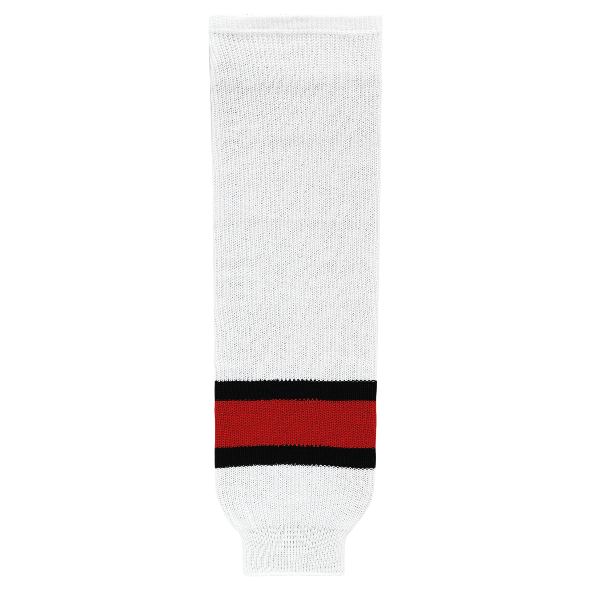 Athletic Knit (AK) HS630-741 2002 Team Canada White Knit Ice Hockey Socks - PSH Sports