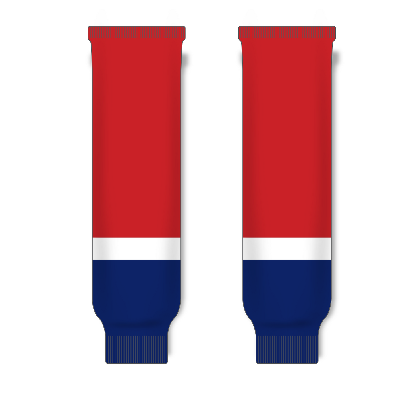 Athletic Knit (AK) HS630 2013 Washington Capitals Red Ice Hockey Socks - PSH Sports