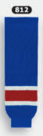 Athletic Knit (AK) HS630-812 New York Rangers Royal Blue Knit Ice Hockey Socks - PSH Sports