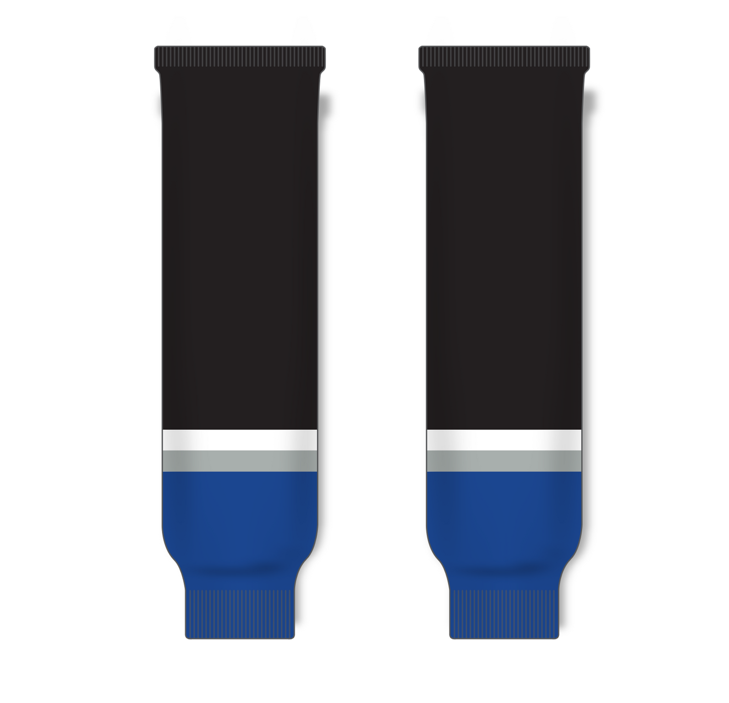 Athletic Knit (AK) HS630 2009 Tampa Bay Lightning Third Royal Blue Ice Hockey Socks - PSH Sports
