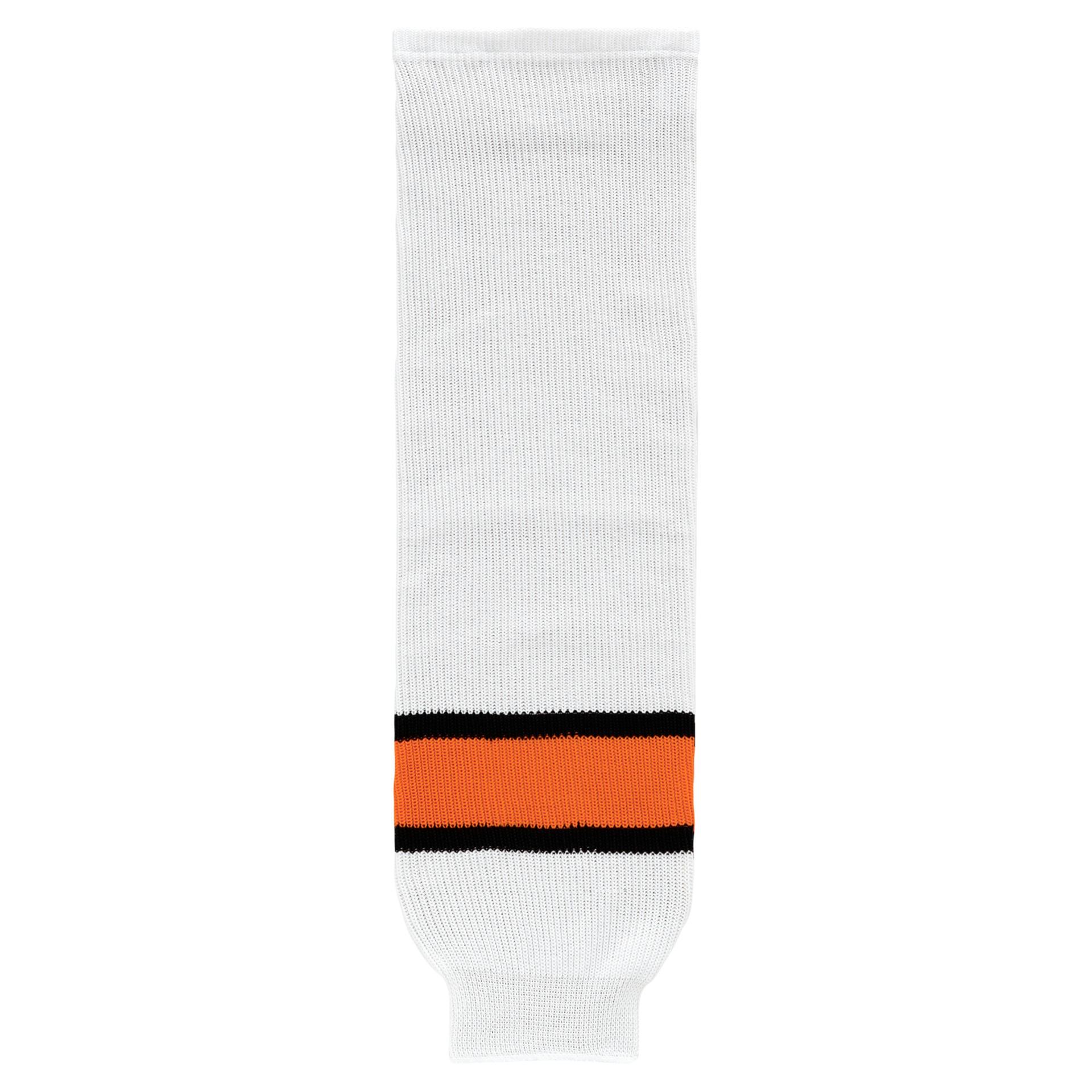 Athletic Knit (AK) HS630-859 Philadelphia Flyers White Knit Ice Hockey Socks - PSH Sports