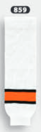 Athletic Knit (AK) HS630-859 Philadelphia Flyers White Knit Ice Hockey Socks - PSH Sports