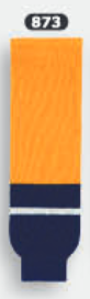 Athletic Knit (AK) HS630-873 2013 Nashville Predators Gold Knit Ice Hockey Socks - PSH Sports