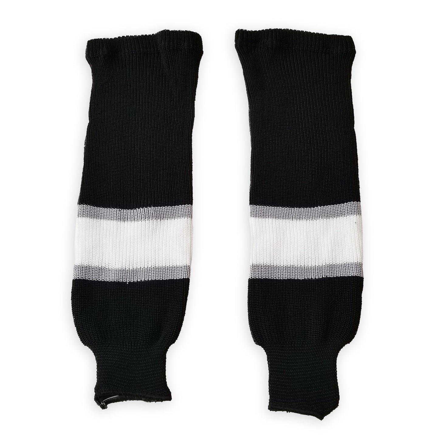 Athletic Knit (AK) HS630-941 Classic Los Angeles Kings Black Knit Ice Hockey Socks - PSH Sports