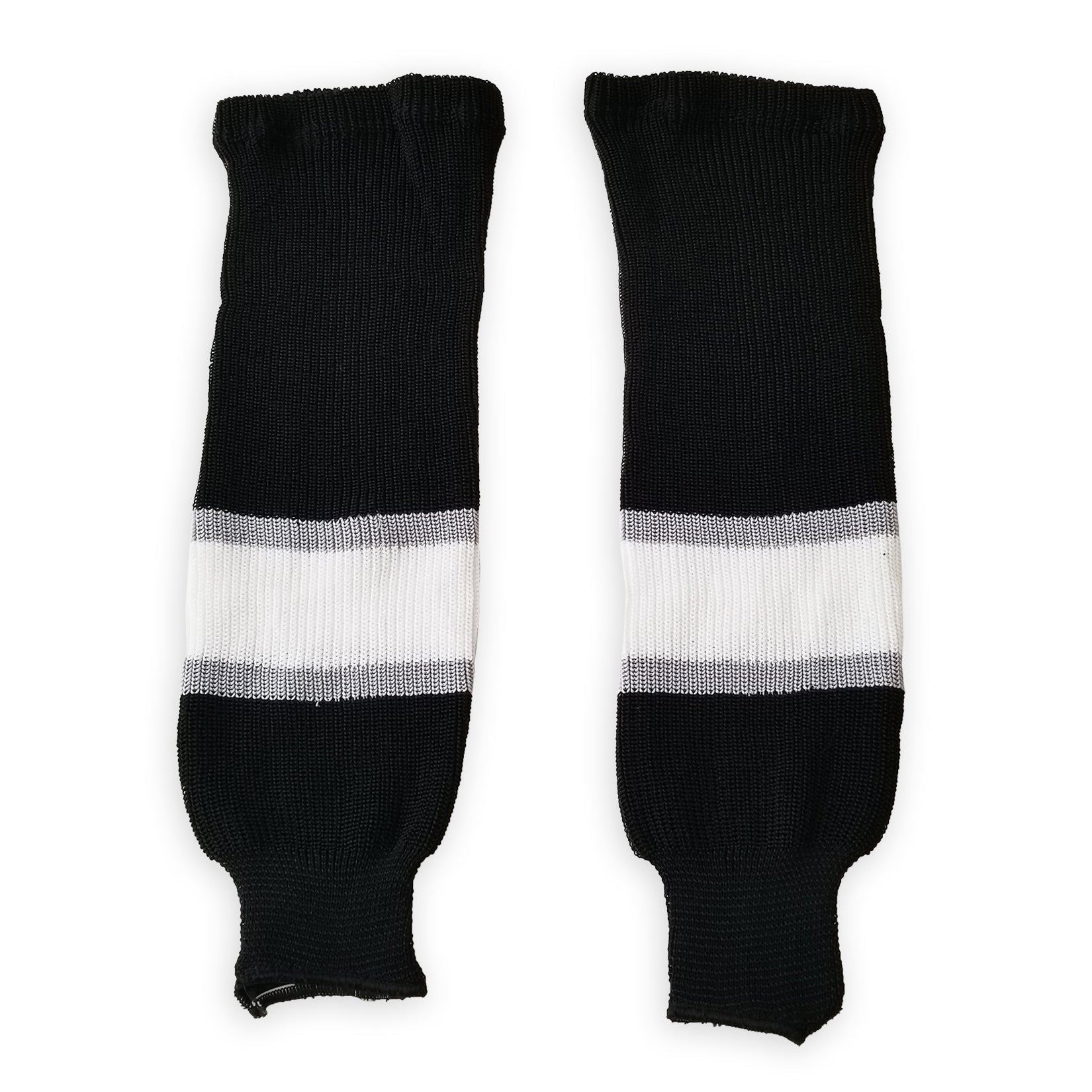 Athletic Knit (AK) HS630-941 Classic Los Angeles Kings Black Knit Ice Hockey Socks - PSH Sports
