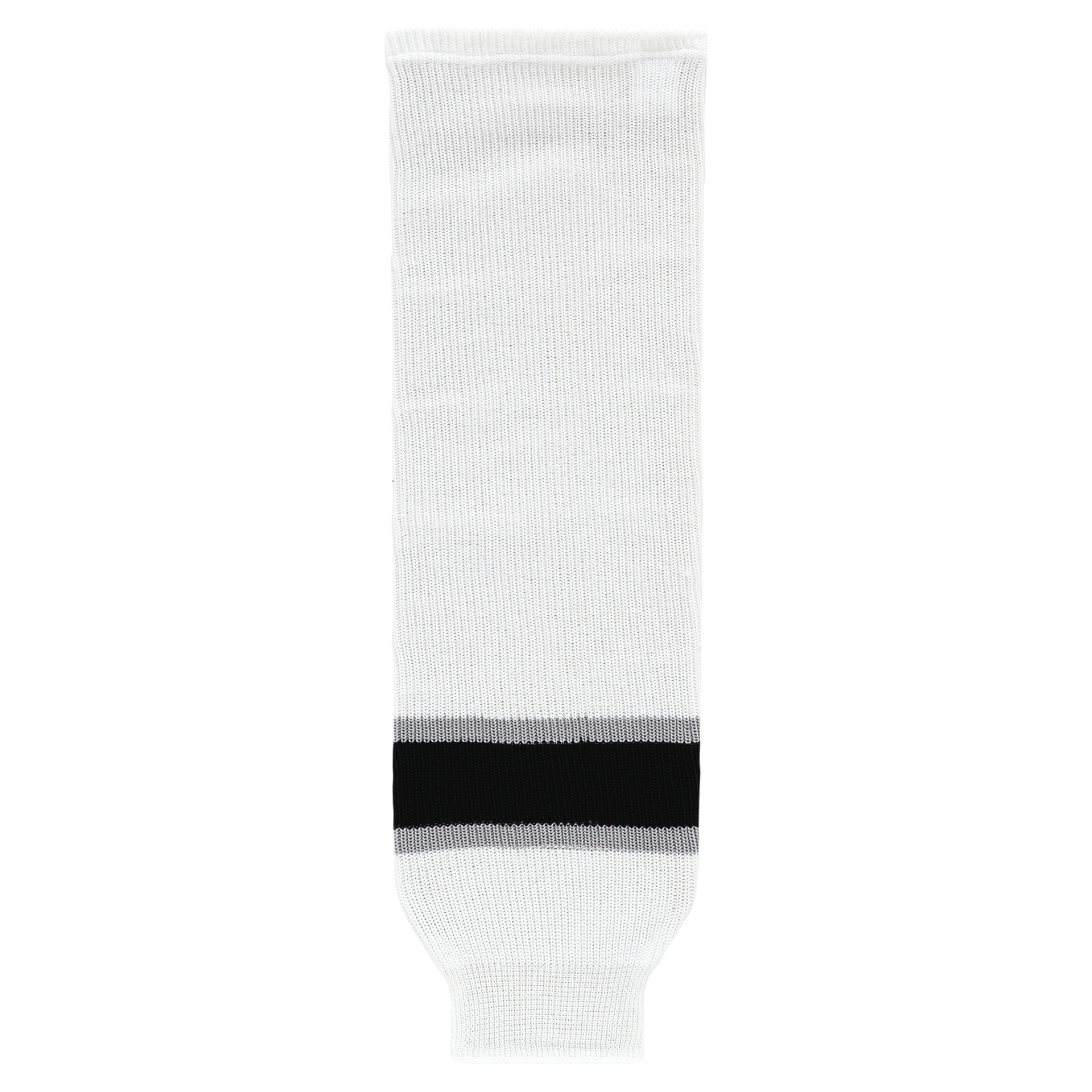 Athletic Knit (AK) HS630-942 Classic Los Angeles Kings White Knit Ice Hockey Socks - PSH Sports