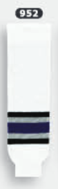 Athletic Knit (AK) HS630-952 1998 Los Angeles Kings White Knit Ice Hockey Socks - PSH Sports
