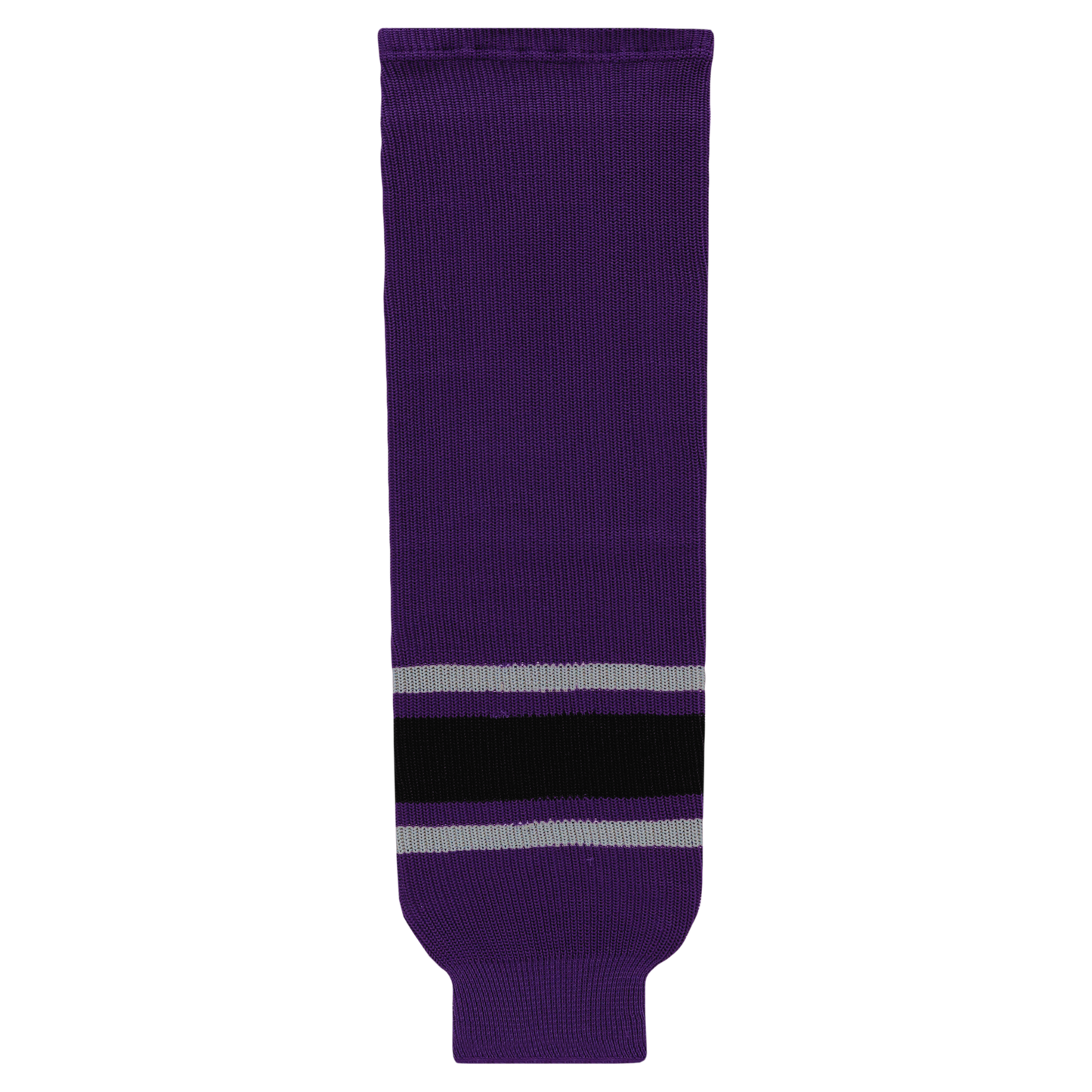 Athletic Knit (AK) HS630-953 Los Angeles Kings Third Purple Knit Ice Hockey Socks - PSH Sports