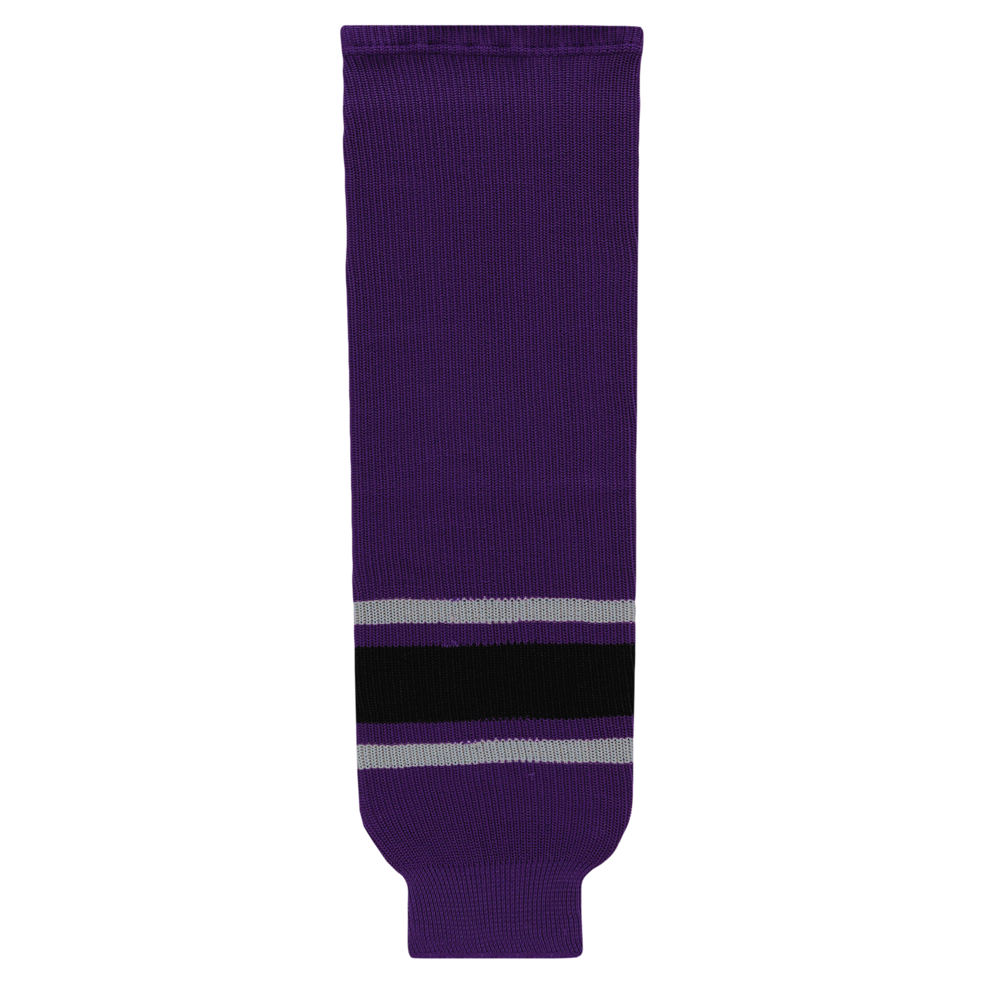 Athletic Knit (AK) HS630-953 Los Angeles Kings Third Purple Knit Ice Hockey Socks - PSH Sports