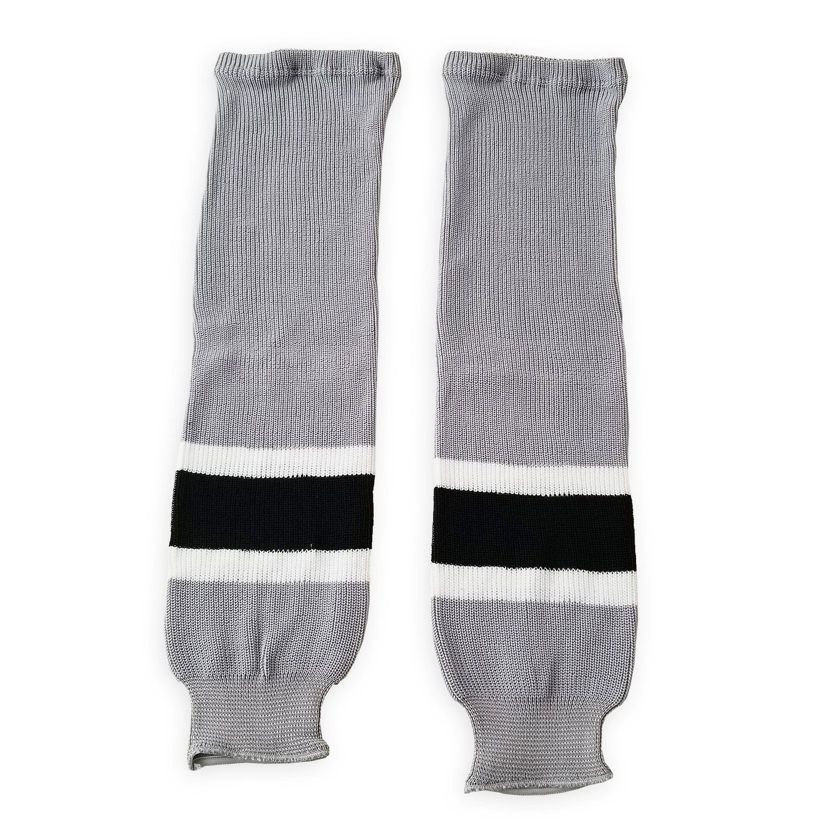 Athletic Knit (AK) HS630-954 Los Angeles Kings Stadium Series Grey Knit Ice Hockey Socks - PSH Sports