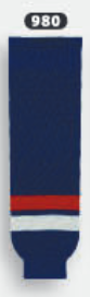 Athletic Knit (AK) HS630-980 2005 Team USA Navy Knit Ice Hockey Socks - PSH Sports