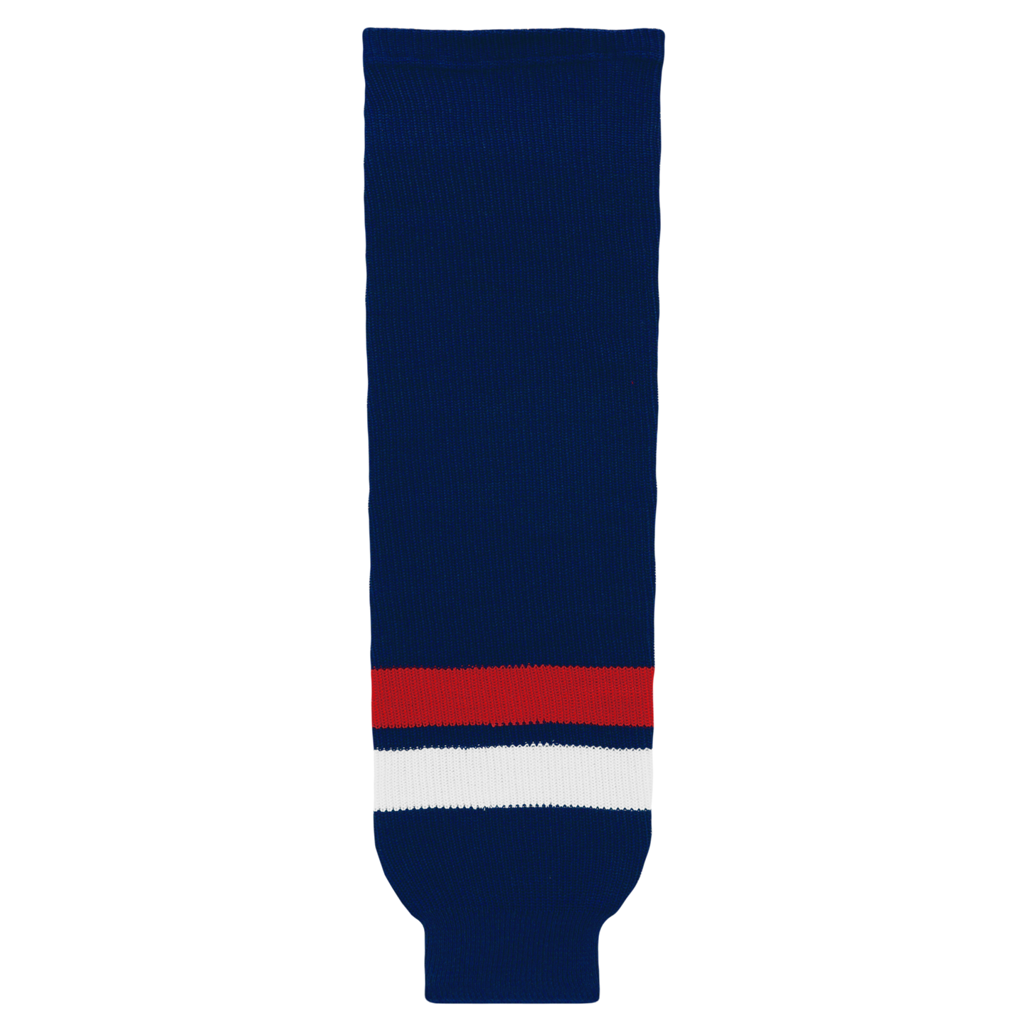 Athletic Knit (AK) HS630-980 2005 Team USA Navy Knit Ice Hockey Socks - PSH Sports