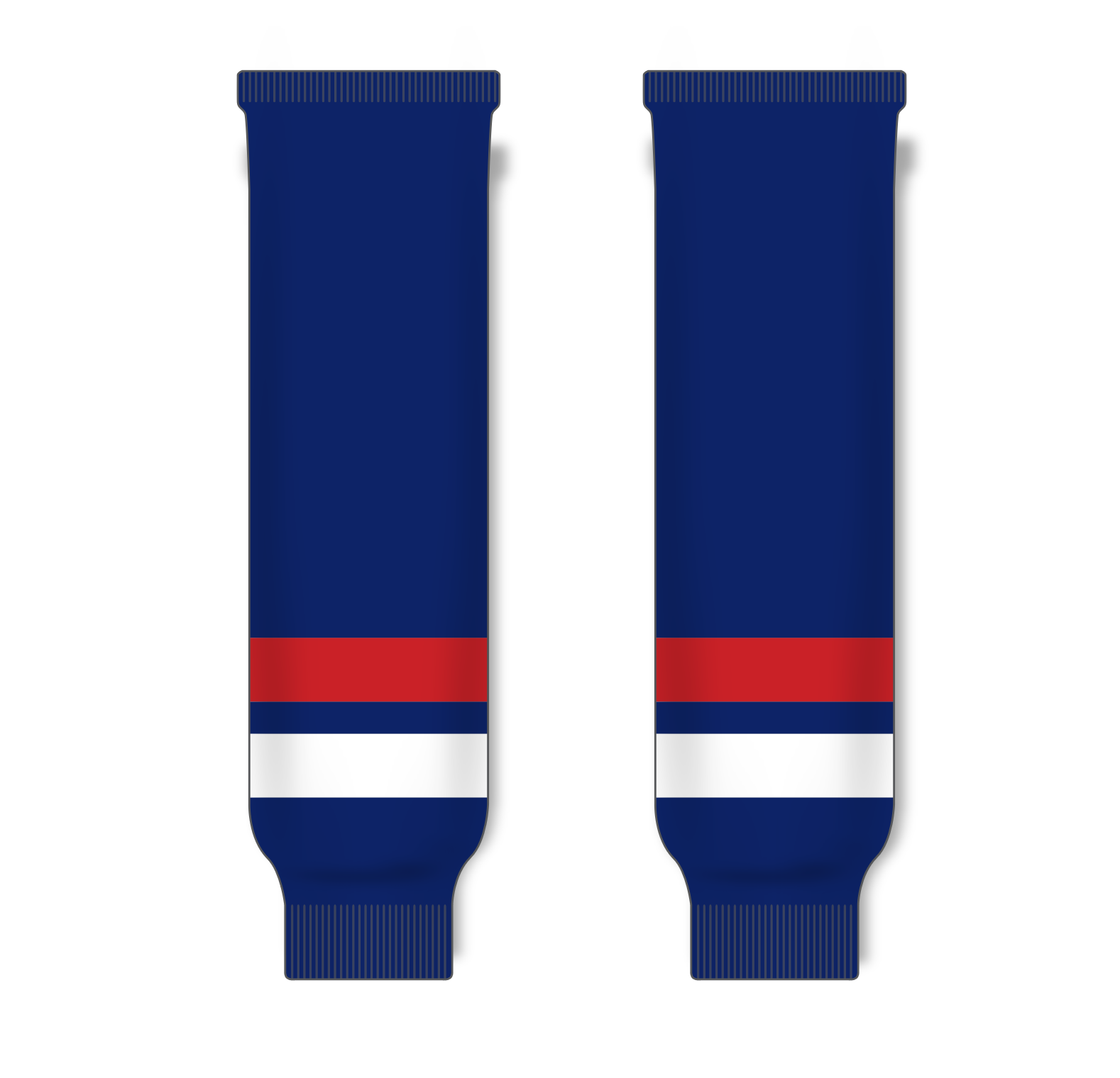 Athletic Knit (AK) HS630 2005 Team USA Navy Ice Hockey Socks - PSH Sports